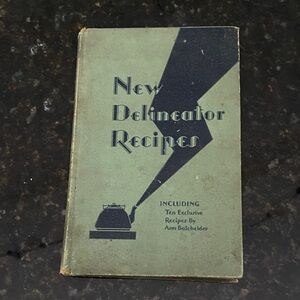 Vintage New Delineator Recipes Book